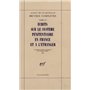 Écrits sur le système pénitentiaire en France et à l'étranger