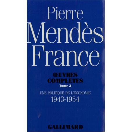 Une politique de l'économie