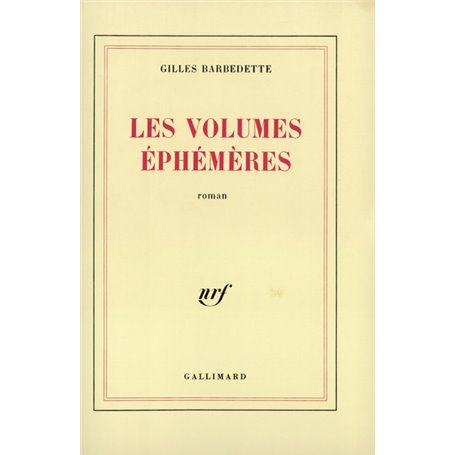Les volumes éphémères