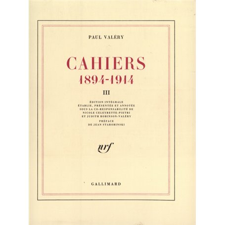 Cahiers