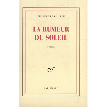 La rumeur du soleil