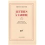 Lettres à Sartre