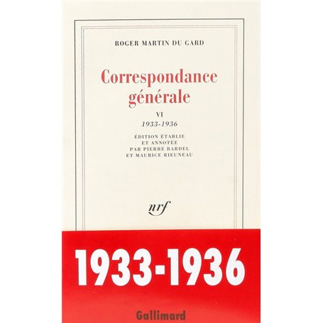 Correspondance générale