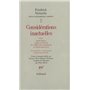 Considérations inactuelles I et II / Fragments posthumes (Eté 1872 - Hiver 1873-1874)