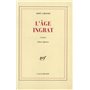 L'âge ingrat