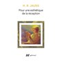 Pour une esthétique de la réception