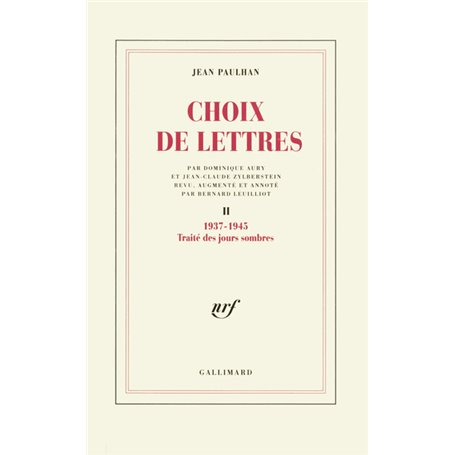 Choix de lettres