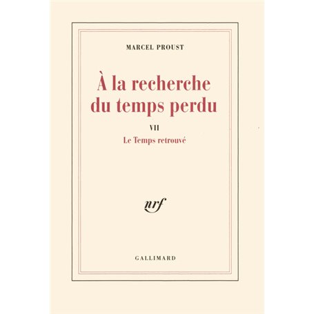 Le Temps retrouvé