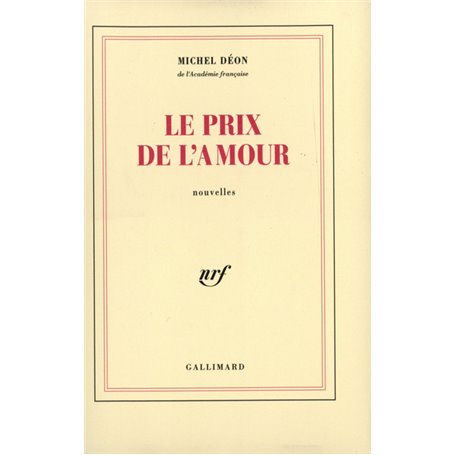Le Prix de l'amour