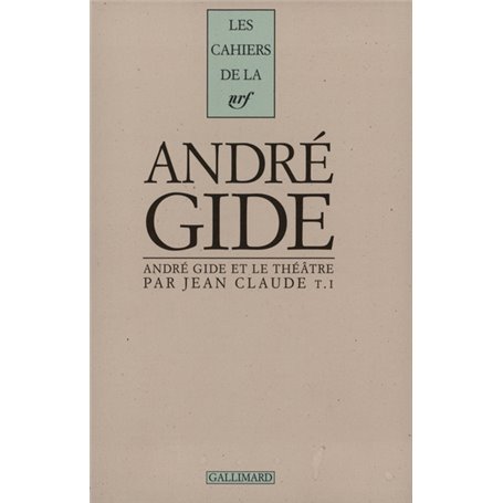 André Gide et le théâtre