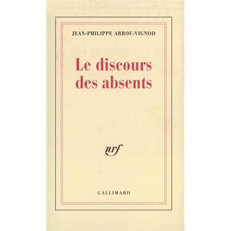 Le Discours des absents