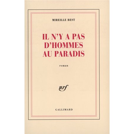Il n'y a pas d'hommes au Paradis