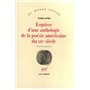 Esquisse d'une anthologie de la poésie américaine du XIX siècle