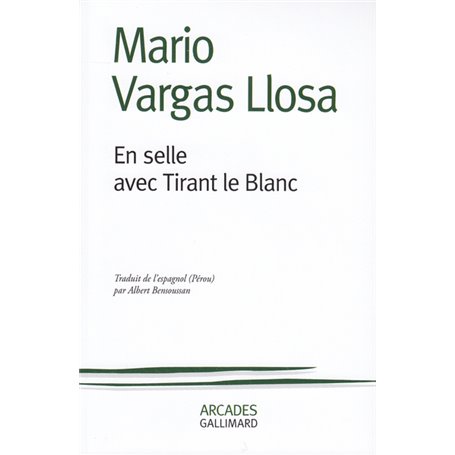 En selle avec Tirant le Blanc