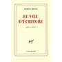 Le Voeu d'écriture