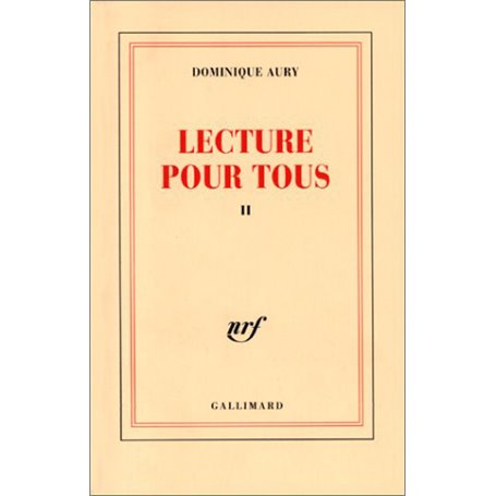 Lecture pour tous