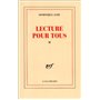Lecture pour tous