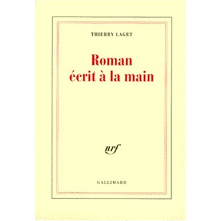Roman écrit à la main