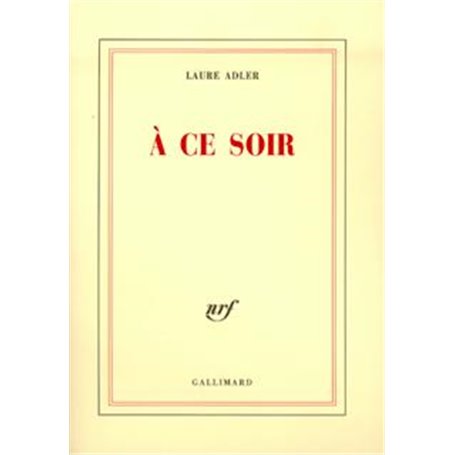 À ce soir