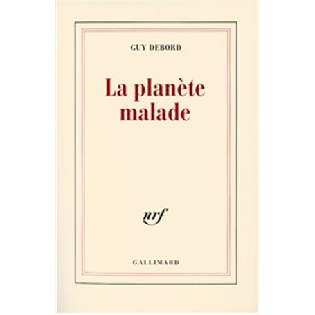 La planète malade