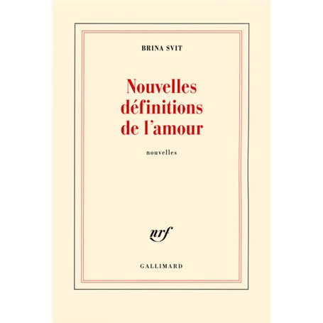 Nouvelles définitions de l'amour