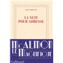 La nuit pour adresse