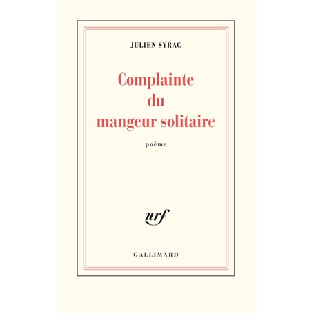 Complainte du mangeur solitaire