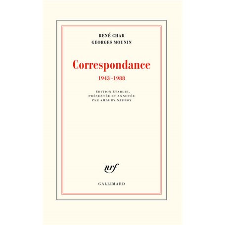 Correspondance