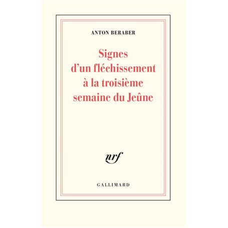 Signes d'un fléchissement à la troisième semaine du Jeûne