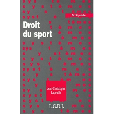 le droit du sport