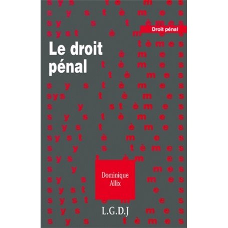 le droit pénal