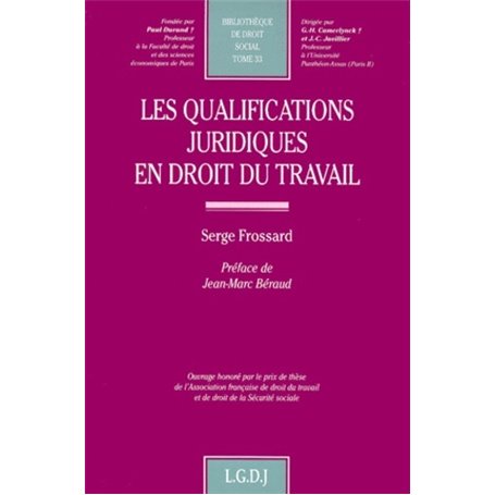 les qualifications juridiques en droit du travail