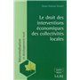 le droit des interventions économiques des collectivités locales