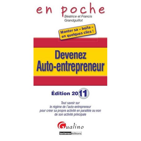 devenez auto-entrepreneur - 3ème édition