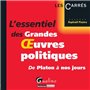l'essentiel des grandes oeuvres politiques