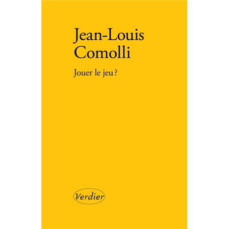Jouer le jeu ?