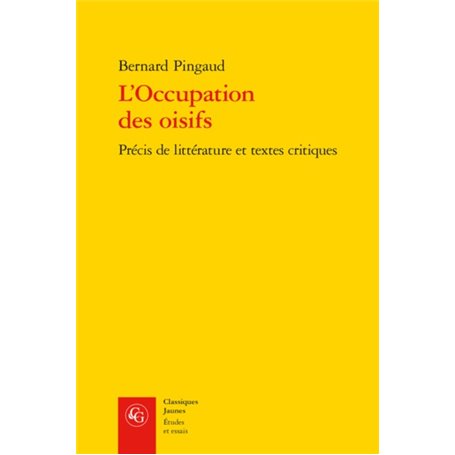 L'Occupation des oisifs