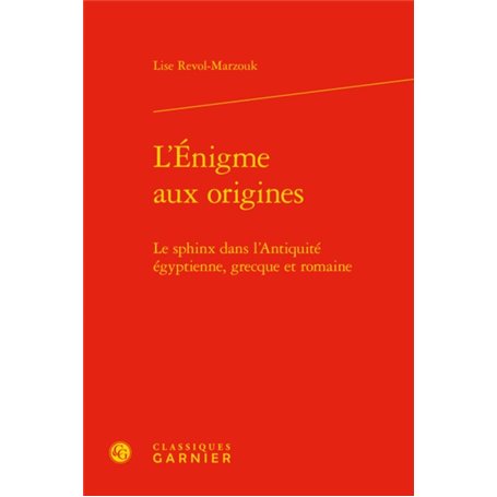 L'Énigme aux origines