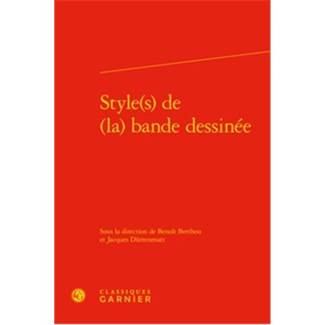 Style(s) de (la) bande dessinée