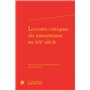 Lectures critiques du romantisme au XXe siècle