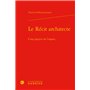Le Récit architecte