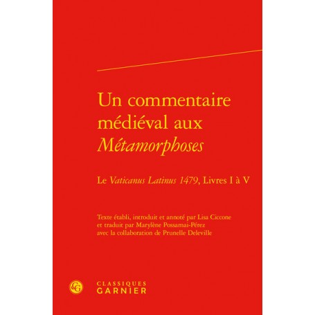 Un commentaire médiéval aux Métamorphoses