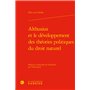 Althusius et le développement des théories politiques du droit naturel