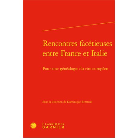 Rencontres facétieuses entre France et Italie