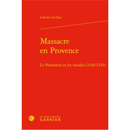 Massacre en Provence