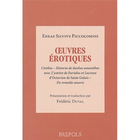 AENEAS SILVIO PICCOLOMINI, OEUVRES EROTIQUES
