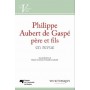 PHILIPPE AUBERT DE GASPE PERE ET FILS EN REVUE