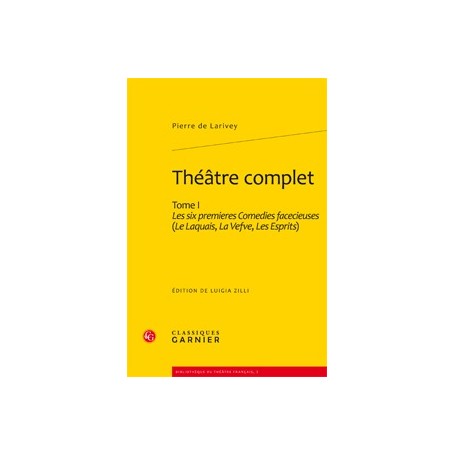 Théâtre complet