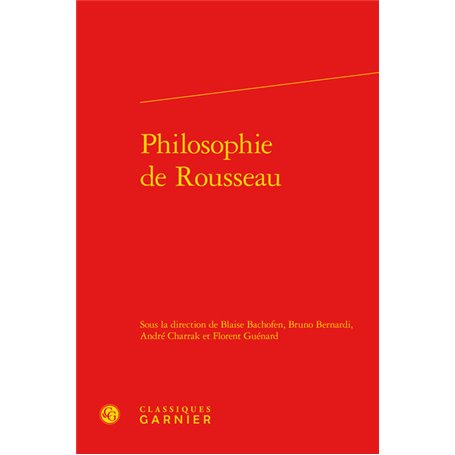 Philosophie de Rousseau