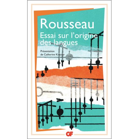 Essai sur l'origine des langues